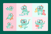 30 Animated Dino Illustrations, an Animal Illustration by Brickclay (Thumbnail 3 of 4)
