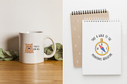 Cute Camping Doodles Vector Graphics, an Animal Illustration by Vibérains (Thumbnail 5 of 13)