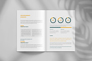 Annual report brochure template, a Brochure Template by Tanmoy Topu (Thumbnail 9 of 12)