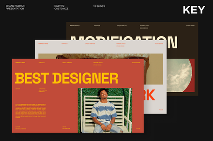 RICARDO -  Brand Fashion Keynote, a Presentation Template by Dirtytemp Studio