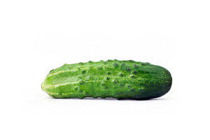 Fresh domestic cucumber, a Photo by saiko3p