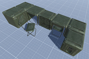 Mobile Military Desk