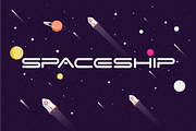 Space Speed Font, a Font by 177Studio (Thumbnail 4 of 5)