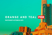 Orange Teal Photoshop Actions + LUTs