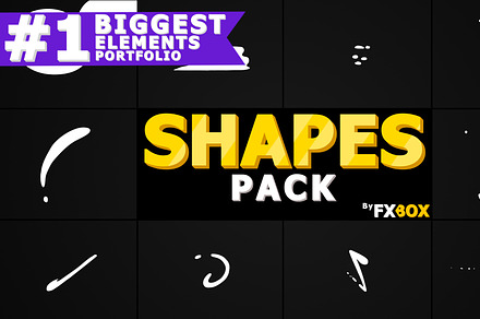 Shape Elements After Effects, a Templates & Theme by FlashFXbox