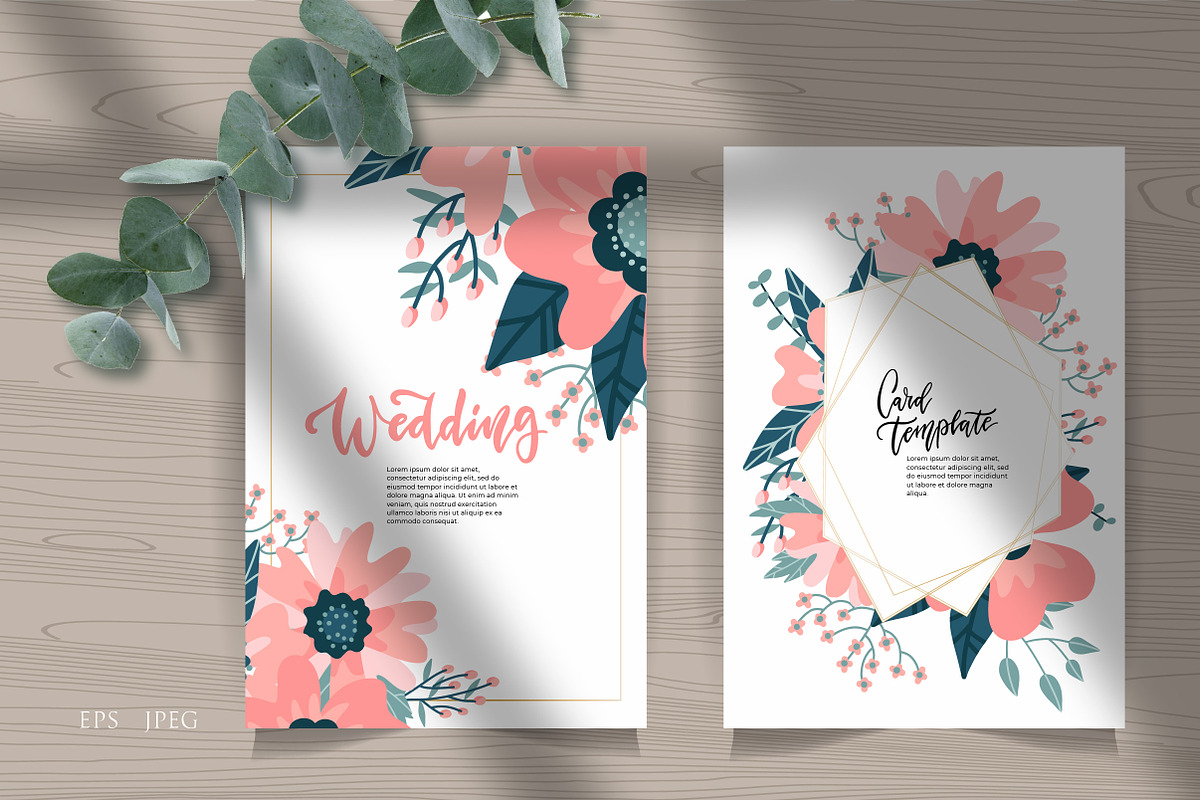 Wild rose wedding collection, an Invitation Template by Lana Sham (Photo 6 of 11)