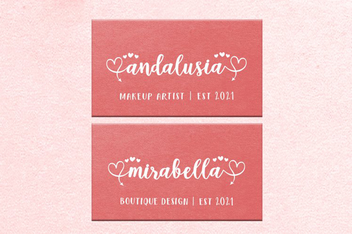 Lovesmith Font Duo, a Script Font by Solidtype (Photo 5 of 7)