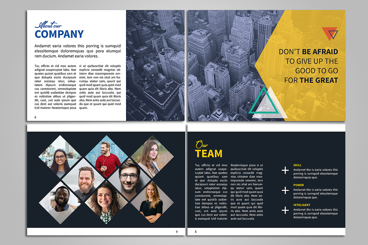 A5 Creative Brochure, a Brochure Template by BoriesBechker (Photo 6 of 8)
