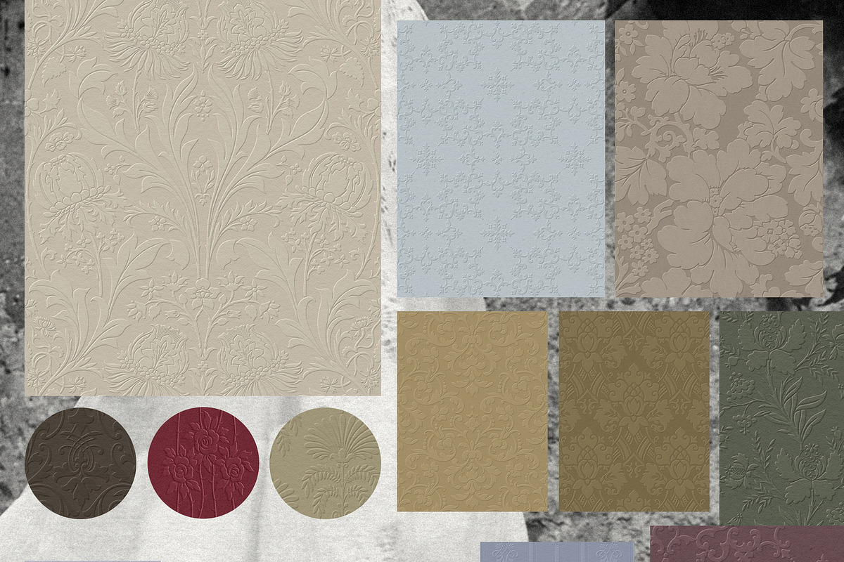 Garden Within: Vintage Floral Papers, a Texture Graphic by alonahaidash (Photo 12 of 27)
