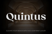 Quintus High Contrast Serif Font, a Serif Font by OWPictures (Thumbnail 1 of 10)