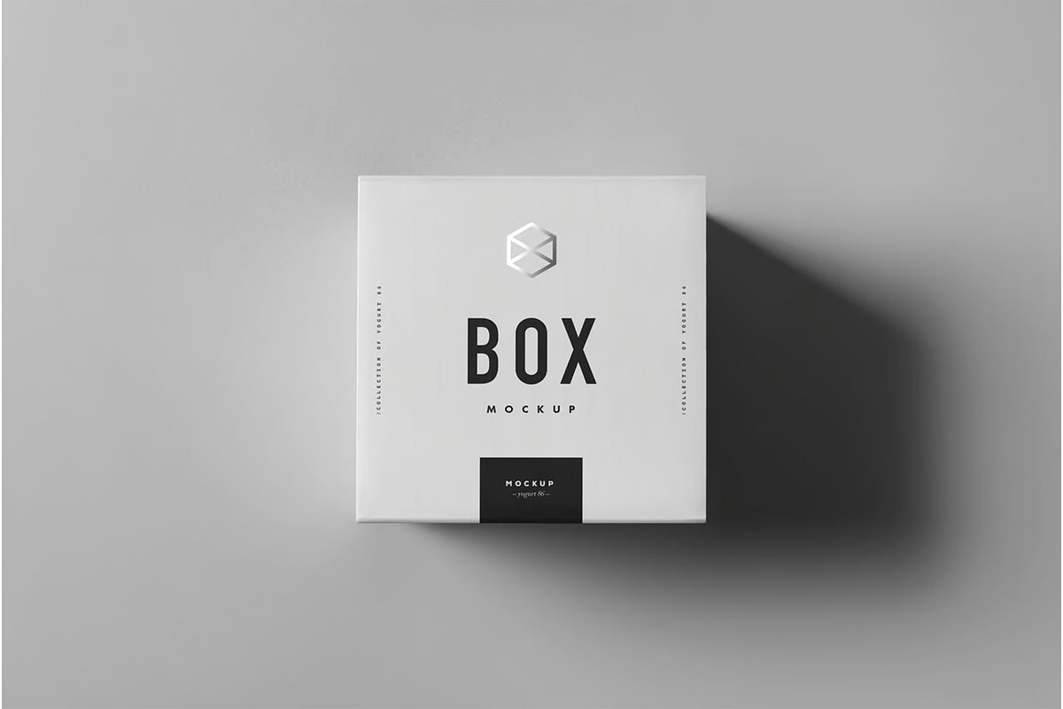 Box Mock-up, a Packaging Mockup by zippypixelstudio (Photo 4 of 8)