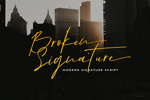 Broken Signature