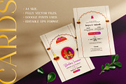 Wedding Invitation Cards Design, an Invitation Template by Creative Hatti (Thumbnail 3 of 6)