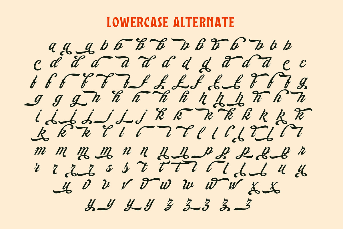 Taldose - Font Duo, a Script Font by Get Studio (Photo 8 of 20)