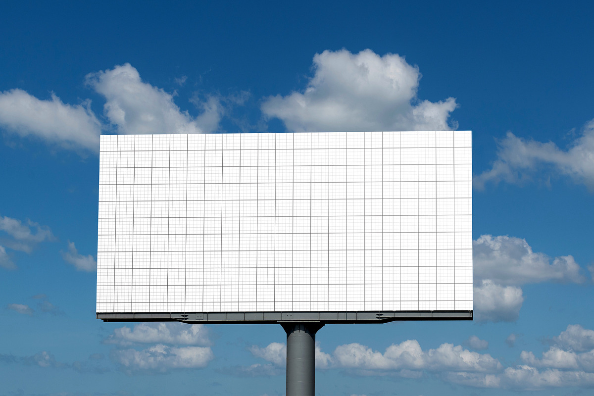 Skyview Billboard Mockup, an Advertising Mockup by Templeste (Photo 2 of 2)
