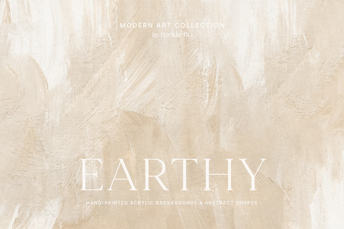 Earthy Paintings. Textures & Shapes, a Background Graphic by mekkêtto (Photo 1 of 19)