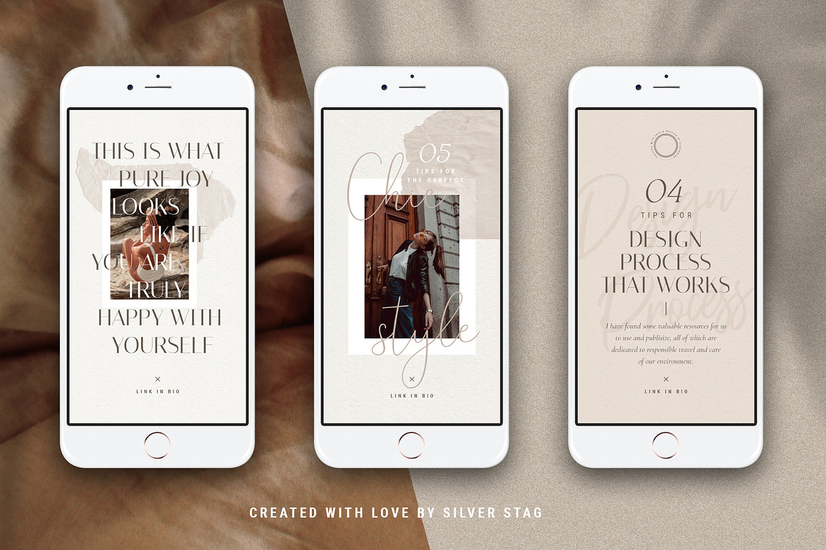 Elodie - 60 Animated Posts & Stories, a Social Media Template by SilverStag Type Foundry (Photo 34 of 48)