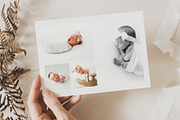 Minimalist Baptism Invite, a Card Template by By Stephanie Design (Thumbnail 2 of 2)