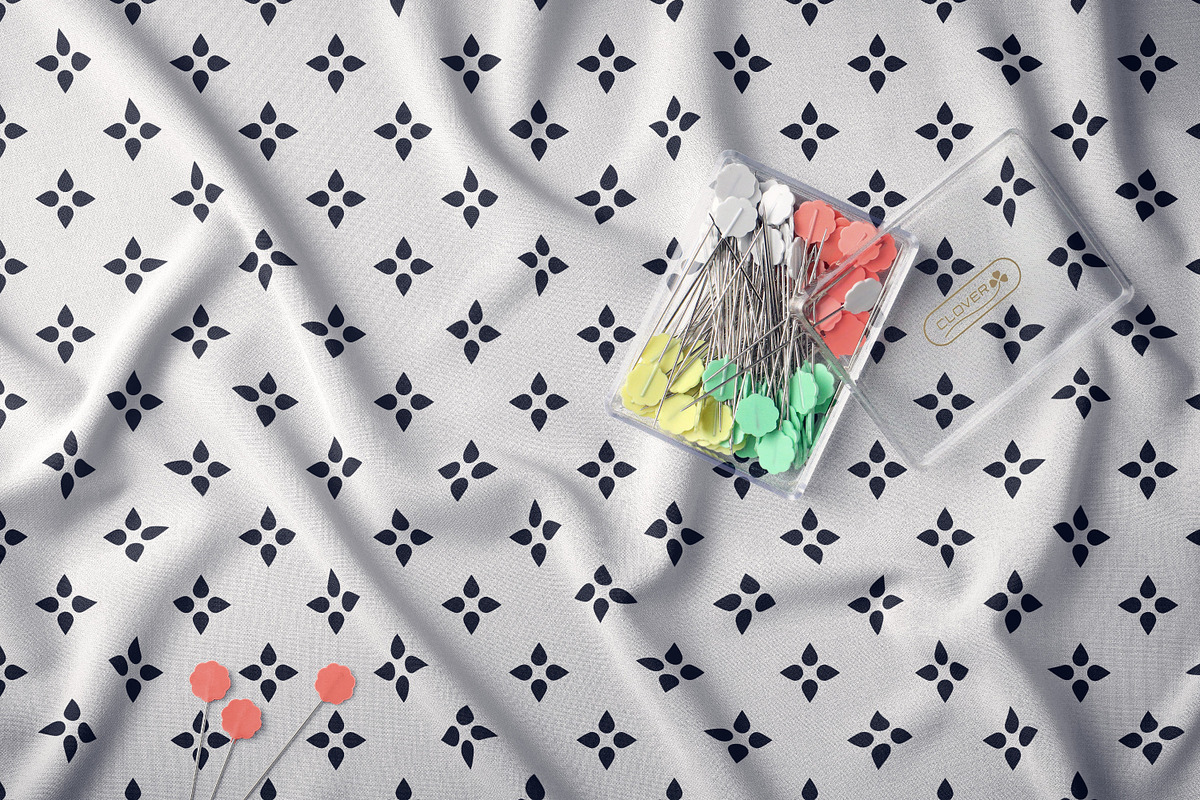 Monochrome Seamless Pattern, a Pattern Graphic by Digital Studio (Photo 2 of 7)