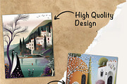 Mediterranean Spring Digital Papers, an Object Illustration by Fusion Dream (Thumbnail 5 of 7)