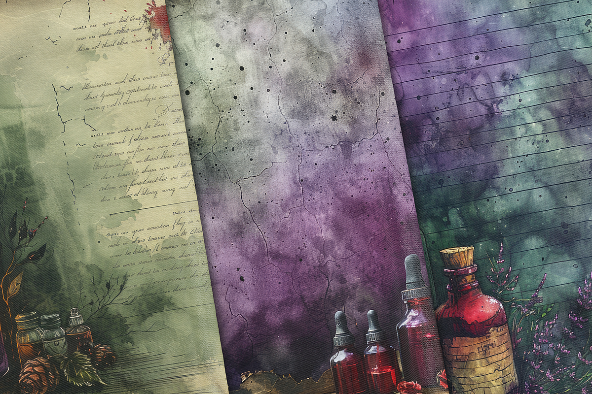 Witch's Apothecary, a Background Graphic by Curve Design (Photo 3 of 7)