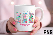 Happy Easter Png Coquette Bunny PNG, an Illustration by Black Bird Studio (Thumbnail 3 of 3)
