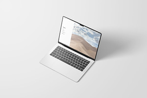 Macbook Pro & Clay Mockup