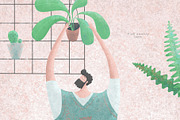CityZEN Relaxing illustrations set, a Person Illustration by Bibela (Thumbnail 7 of 10)