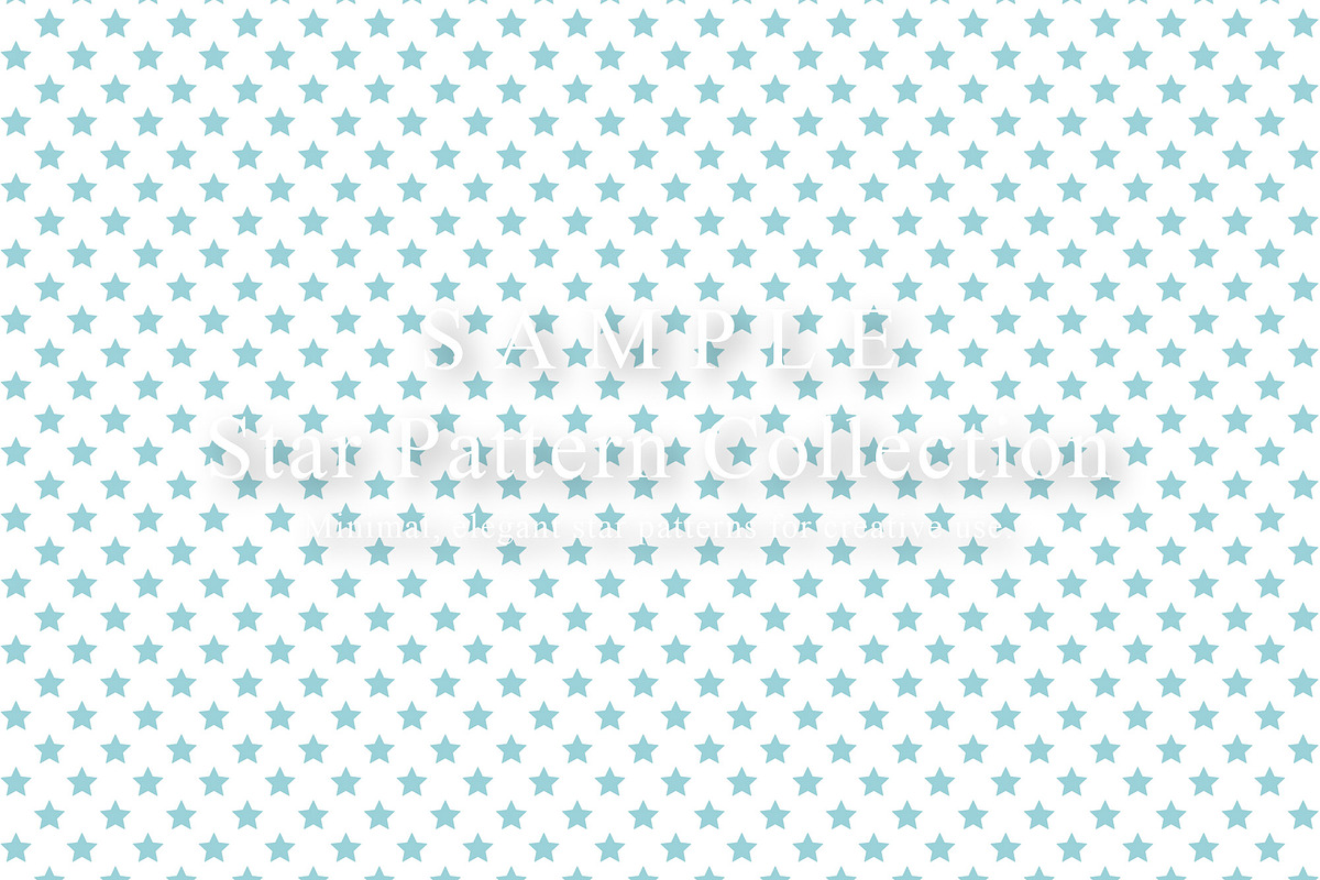 14 Star Pattern Collection, a Pattern Graphic by NOMO DESIGN (Photo 3 of 15)