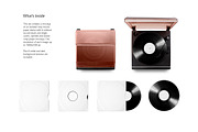 Vinyl Record Mockups Set, a Graphic by rebrandy (Thumbnail 2 of 9)