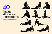 Female Bodies - Silhouette Art Set, a Decorative Illustration by Rough Edges Supply Co. (Thumbnail 4 of 9)