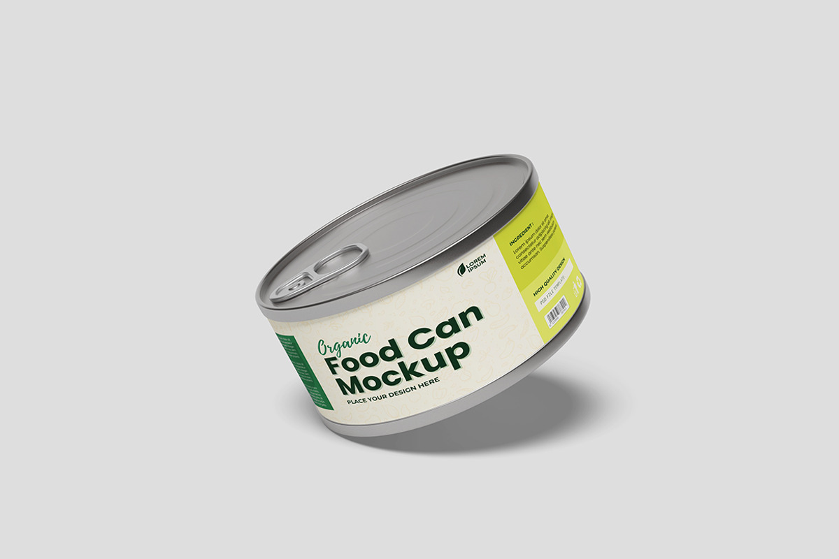 Food Can Mockup, a Product Mockup by bimockup (Photo 5 of 6)