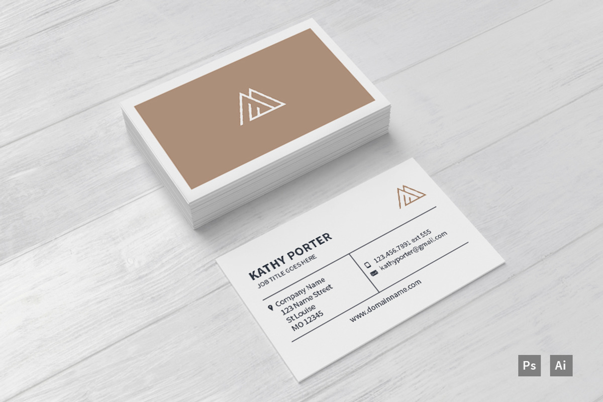 AM Business Card, a Business Card Template by AM Design (Photo 4 of 7)