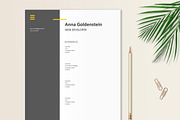 Web Developer Resume | IT Tech CV, a Resume Template by Stanin Studio (Thumbnail 6 of 10)