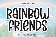 Rainbow Friends | Script Font