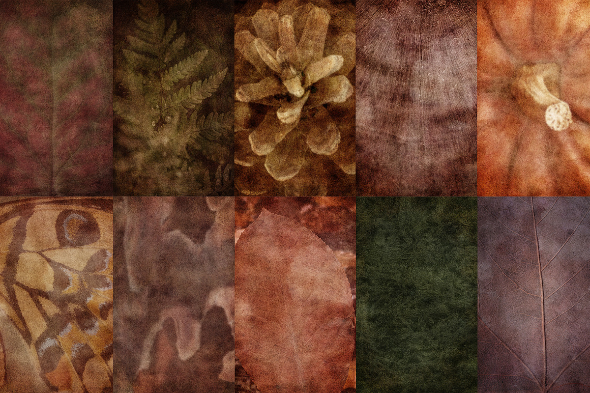 Faded Nature - Textured Backgrounds, a Background Graphic by Lidberia (Photo 8 of 11)