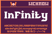 Unlimited Font, a Font by weknow (Thumbnail 2 of 8)