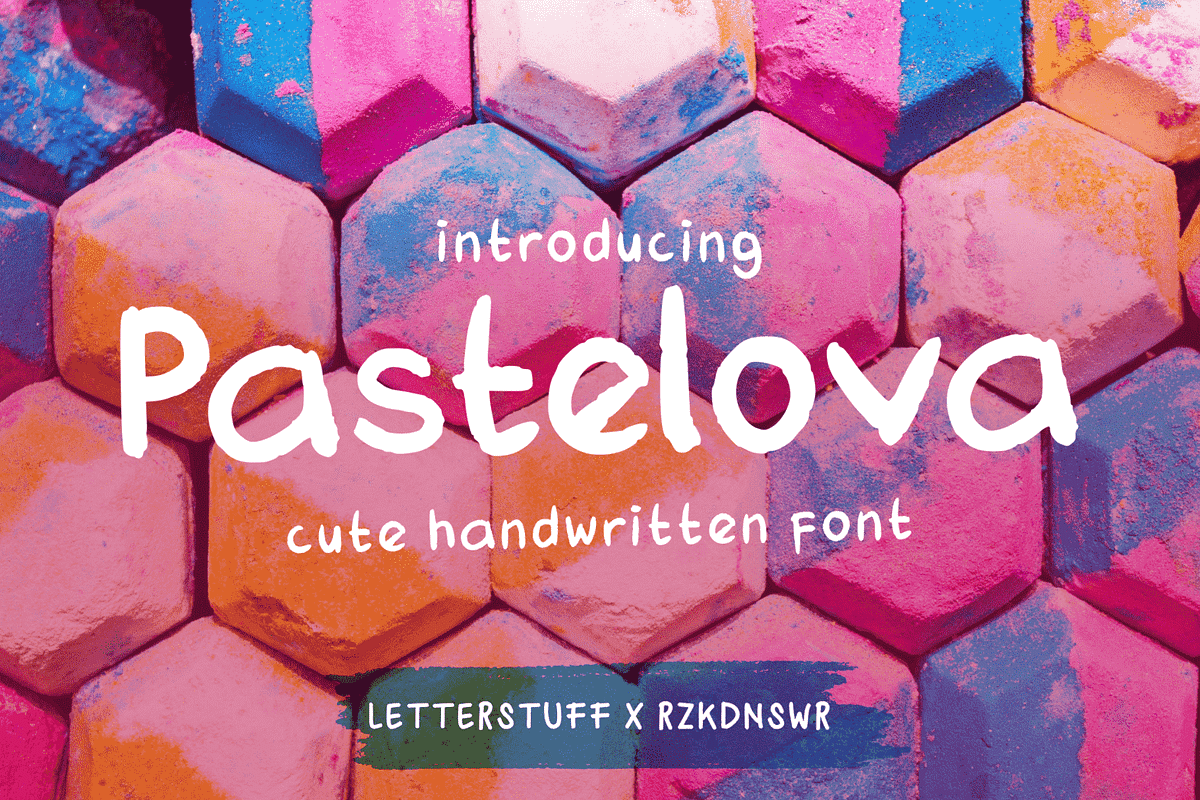 Pastelova | Handwritten Font