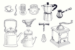 Kitchenware Vector Collection