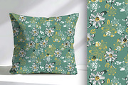 White Hand Drawn Daisy Seamless, a Pattern Graphic by Sharon Schwalbe (Thumbnail 4 of 6)