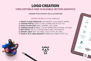 Premium Set of 100 Logos #2, a Branding & Logo Template by Graphic Ghost (Thumbnail 2 of 9)