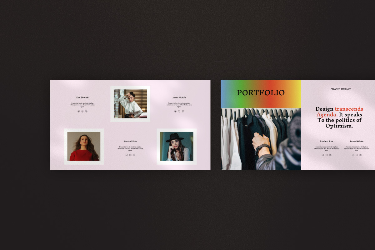 Exupery - New Trend Google Slide, a Presentation Template by Dirtytemp Studio (Photo 3 of 11)