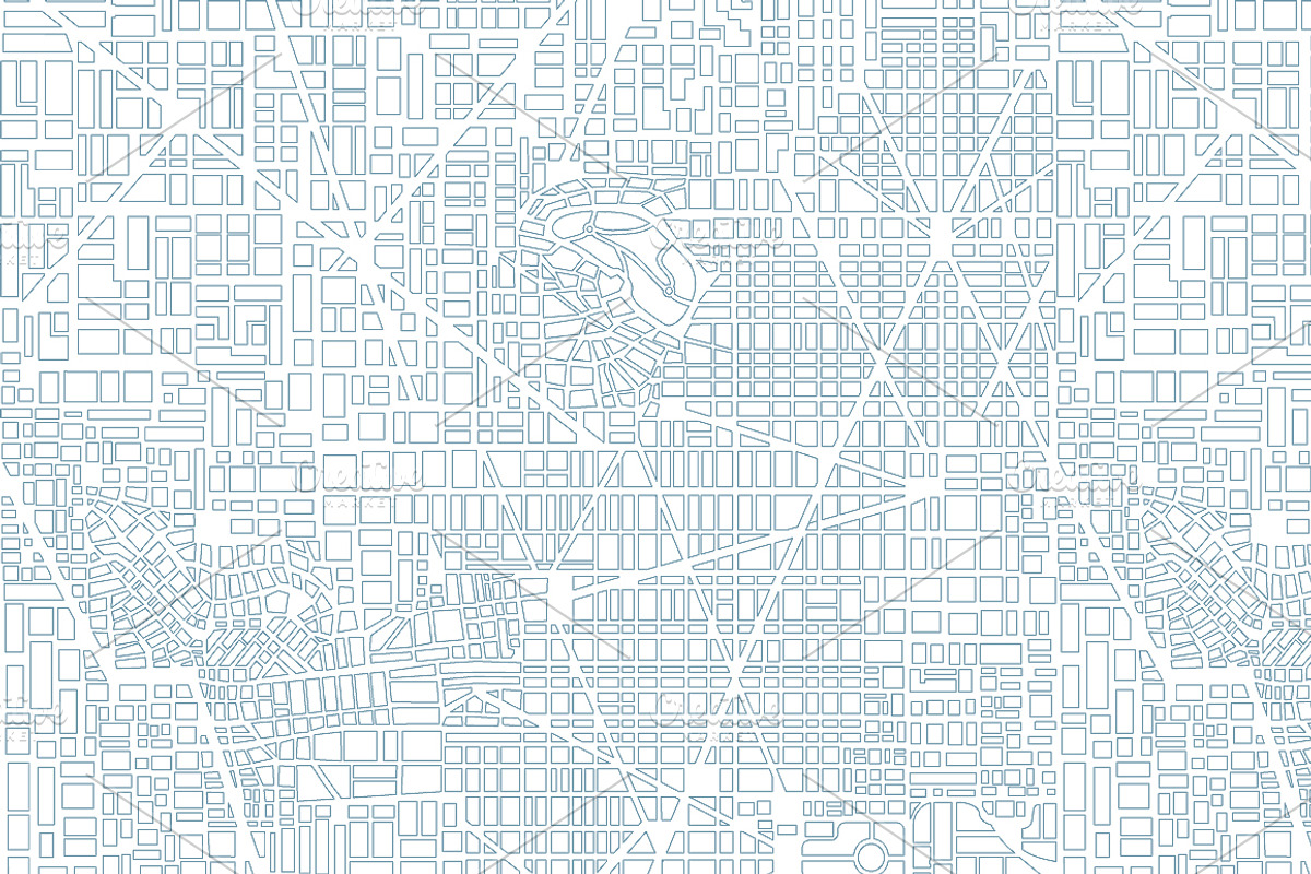City map pattern, a Pattern Graphic by AlexZeL (Photo 4 of 6)