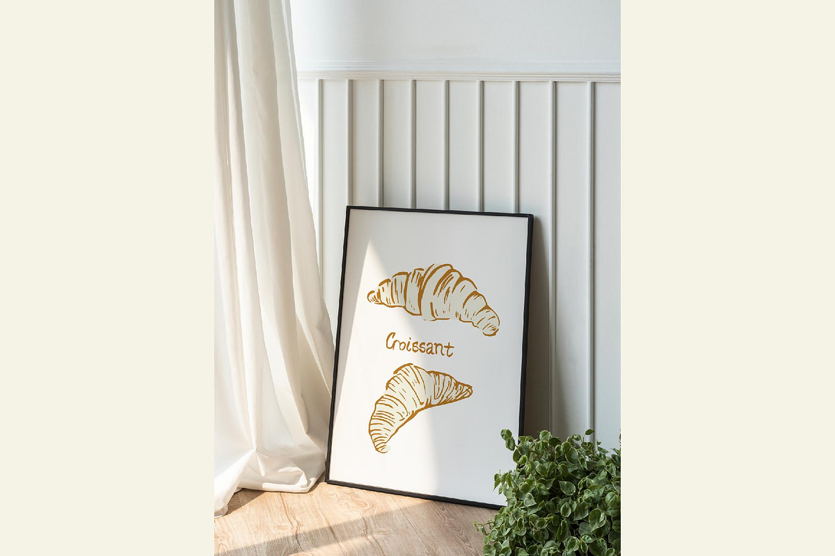 French coffee shop clipart, an Object Graphic by MayBay Studio (Photo 4 of 4)