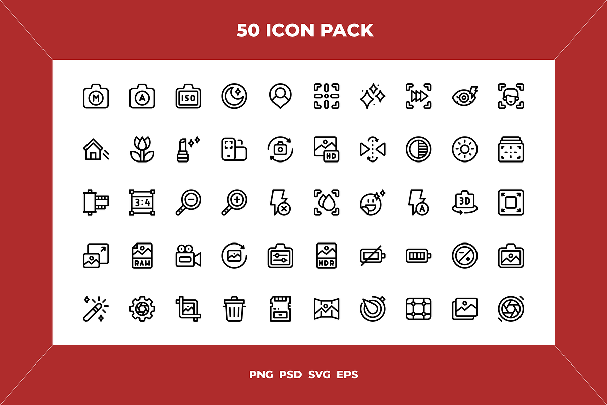 Camera interface icons, an Icon by Wencory (Photo 1 of 2)