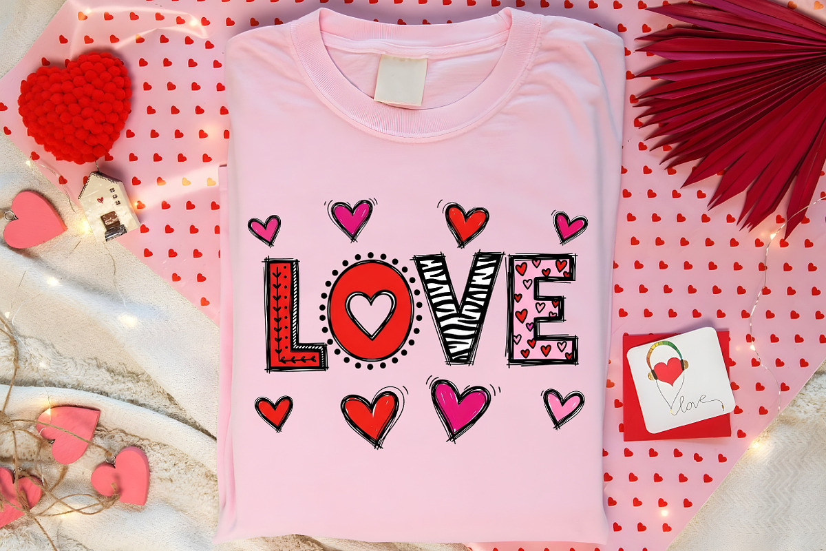 Love Png, Valentine's Day Png, an Illustration by Canvas Craft (Photo 3 of 6)