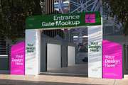Entrance Gate Event Mockup, a Mockup by graphicook (Thumbnail 3 of 4)