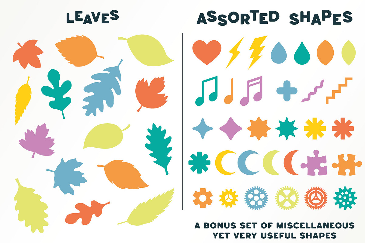 Essential Shapes Library Illustrator, a Shape Add-On by The Artifex Forge (Photo 12 of 22)