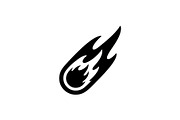 Fire Meteor Comet Silhouette Bundle, an Illustration by Designs_River (Thumbnail 9 of 51)