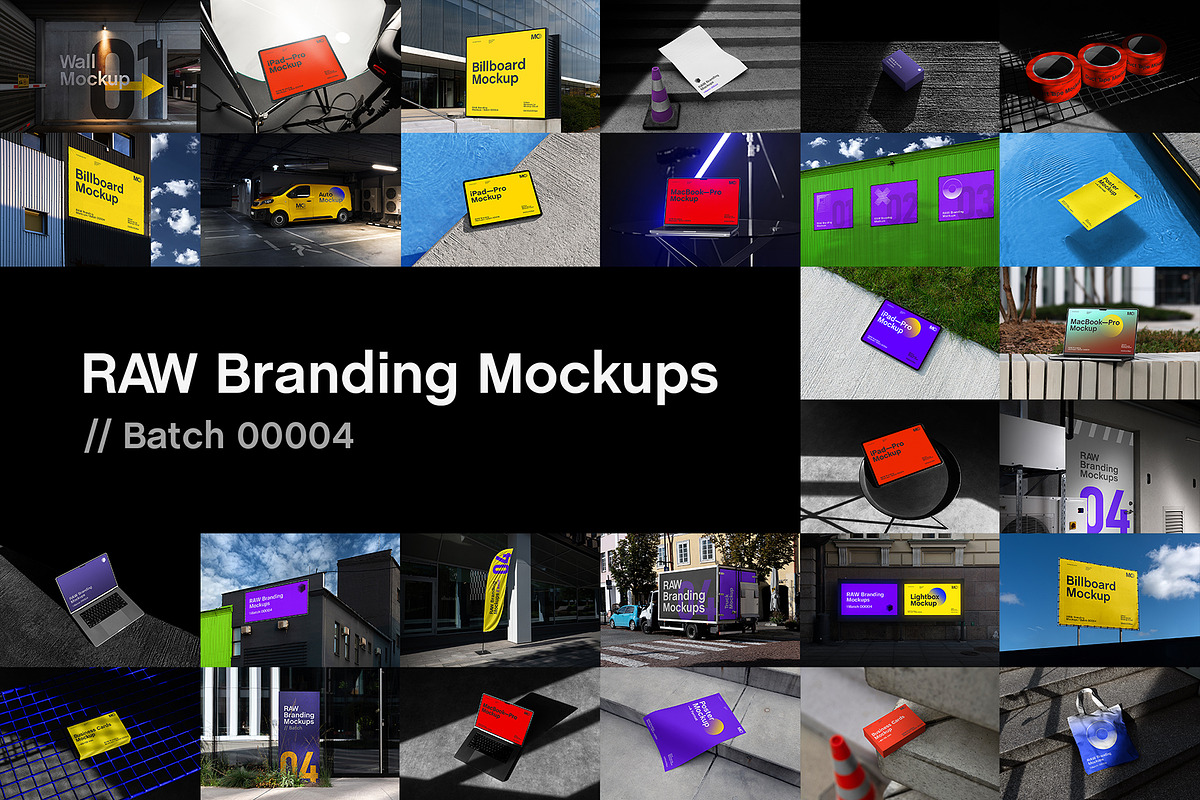Raw Branding Mockups / Batch 00004, a Mockup by Mockup Cloud (Photo 1 of 29)